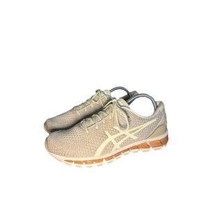 ASICS T890N Gel Quantum 360 Running Shoes Women's 9.5 Lace Up Cream Comfort